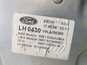 Ford C-MAX (2003–2010) Esiukse aknatõstuk 3M51R045H17A - 3