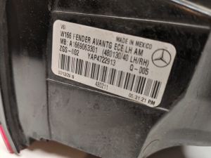 Mercedes Benz ML-Class 166 (2011–2015) Eckleuchte hinten A1669063301 - 3