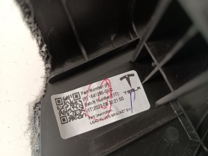 Tesla Model Y Y (2020–2026) Trunk interior trim 164126600C - 2