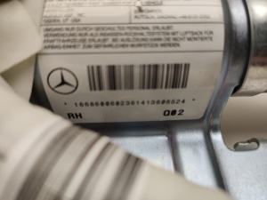 Mercedes Benz ML-Class 166 (2011–2015) Katuse turvapadi A1668600602 - 2