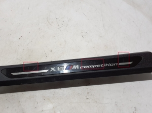 BMW X6 G06 / F96 (2019–2026) Inner sill trim 51437434240 - 3