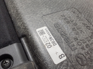Mazda CX-3 (2015–2026) Trunk carpet DB3N6883XA - 3