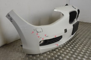 BMW 1 SERIES F20 (2010–2026) Priekšējais bamperis 51117245731 - 5