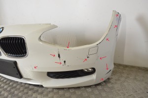 BMW 1 SERIES F20 (2010–2026) Priekšējais bamperis 51117245731 - 2