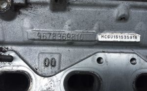 Peugeot 308 (2013–2021) Cylinder head 9678369810 - 2