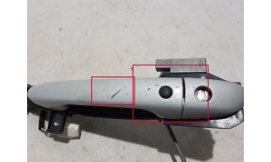 Mazda CX-3 (2015–2026) Front door external opening handle and its details - 3