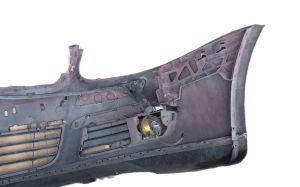 Volkswagen Golf V (2003–2009) Stoßstange Stoßfänger vorne 1K0807221D - 6