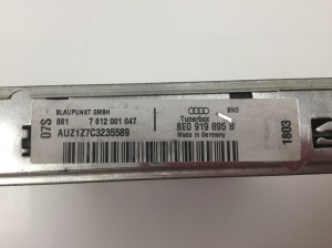 AUDI A4 B6 (2000–2005) GPS vadības bloks 8E0919895B - 2