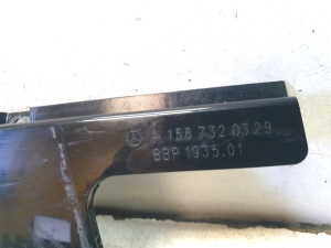 Mercedes Benz GLA-Class 156 (2013–2019) Rear side door outer window molding A1567320329 - 4
