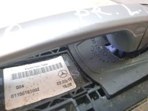 Mercedes Benz GLA-Class 156 (2013–2019) Front door exterior handle A2047601700 - 4