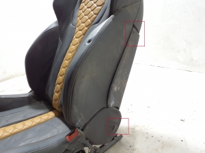 BMW X6 G06 / F96 (2019–2026) Vordersitz und seine Teile - 9