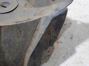 RENAULT Kangoo (2008–2020) Priekšējā apakšspārna priekšējā daļa 8200426494 - 3
