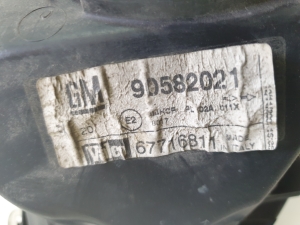 Opel Zafira A (1999–2005) Esituli 90582021 - 4