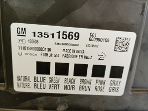 Opel Astra J (2009–2017) Control unit 1351169 - 3