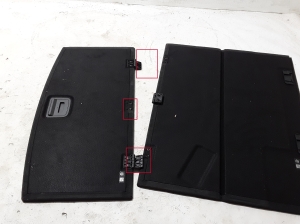 AUDI A6 C8 (2018–2025) Trunk carpet 4K9861529 - 2