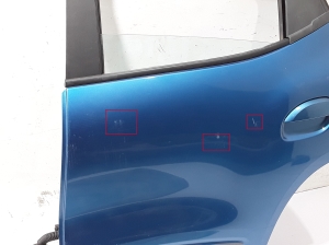 Dacia Spring (2021–2026) Rear side doors 821017002R - 3