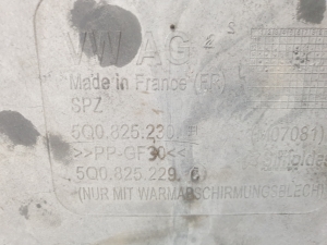 Volkswagen Passat B8 (2014–2023) Unterbodenschutz 5Q0825229 - 4