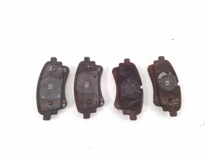 AUDI A6 C8 (2018–2025) Bremsbeläge hinten 80A698451P - 2
