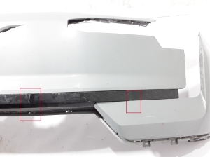 VOLVO EX30 I (2023–2026) Front bumper 31345658 - 4