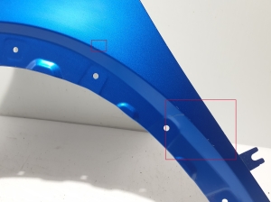 RENAULT Rafale I (2024–2026) Front fender 631138616R - 2