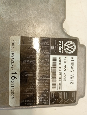 Skoda Superb (2008–2015) Airbag module 3T0959655D - 6