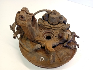 Skoda Superb (2008–2015) Front wheel hub and its parts - 4