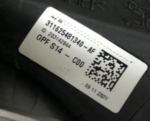 Volkswagen Golf VIII (2019–2026) Rool 5H0419089 - 2