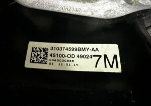 TOYOTA Yaris (2011–2020) Lenkrad 310374599BMY - 3