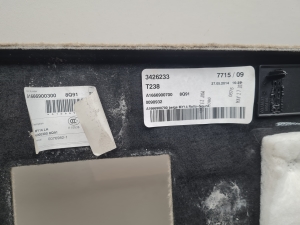 Mercedes Benz ML-Class 166 (2011–2015) Trunk side trim panel A1666900700 - 3