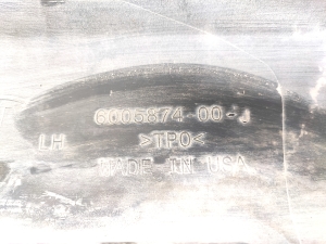 Tesla Model S S (2012–2026) Schwellerverkleidung außen 6005874-00-J - 2