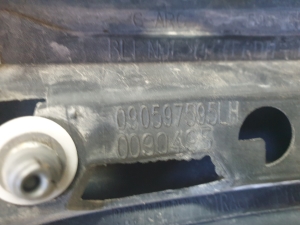 Opel Zafira A (1999–2005) Rear bumper molding 090597595 - 2