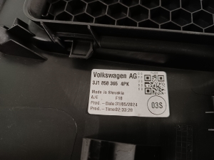 Volkswagen Passat B9 (2023–2026) Other dashboard part 3J1858365 - 3