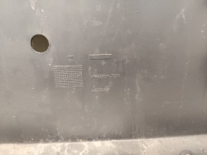 Opel Meriva (2003–2010) Trunk lid trim panel 13222692 - 2