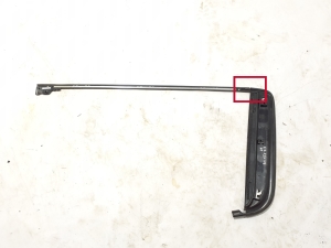 Rear side door outer window molding - 87849117