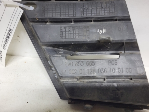 Skoda Fabia MK 3 (2014–2021) Front bumper lower grille 6V0853665 - 2