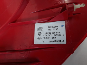 RENAULT Clio III (2005–2012) Eckleuchte hinten 8200586843 - 4