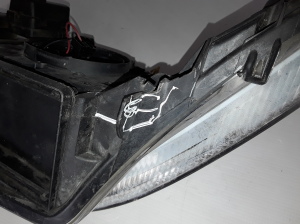 RENAULT Laguna II (2001–2007) Scheinwerfer vorne 8200002847 - 2
