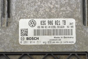 Skoda Octavia II (2004–2013) Motorsteuergerät 03G906021TB - 5