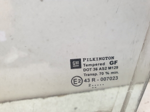 Opel Zafira A (1999–2005) Esiukse klaas 43R007023 - 3
