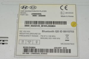 Kia Sportage (2010–2016) Audio, Video, Navigation 965603U500WK - 4