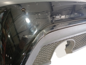 Mercedes Benz A-Class 176 (2012–2018) Rear bumper and its parts (set) - 4