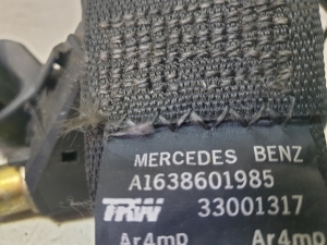 Mercedes Benz ML-Class 163 (1998–2005) Sicherheitsgurt hinten A1638601985 - 5