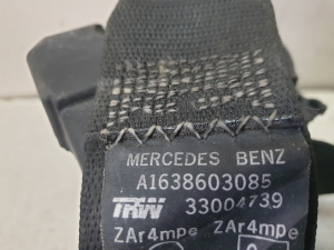 Mercedes Benz ML-Class 163 (1998–2005) Eesmine turvavöö A1638603085 - 4