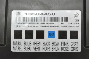 Opel Insignia (2008–2017) Module de confort 13504450 - 5