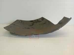 Kia Sportage (2010–2016) Front wheel arch liner 86815 - 2