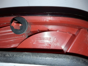 RENAULT Modus (2004–2012) Eckleuchte hinten 8200212204 - 2