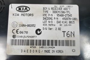 Kia Optima (2010–2015) Comfort control module 954002T545 - 4