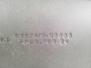 Kia Soul (2019–2026) Hood sound insulation 81125K0000 - 2