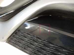 Infiniti Q30 (2015–2018) Rear bumper lower spoiler 850705DL0A - 6