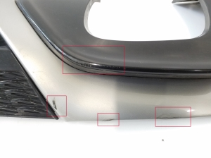 Infiniti Q30 (2015–2018) Rear bumper lower spoiler 850705DL0A - 7